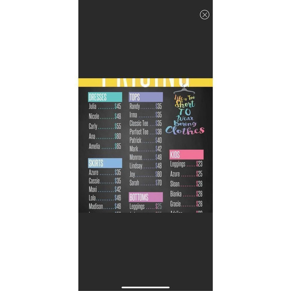 Lularoe Heather Blue Madison - Picture 5 of 5